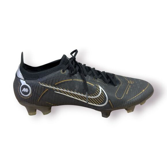 Nike Merucial Vapor 14 Elite FG Soccer Football Cleats - Men Size 9.5 Gold Black - Picture 5 of 13